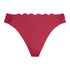 Scallop Rio Bikini Bottoms, Pink