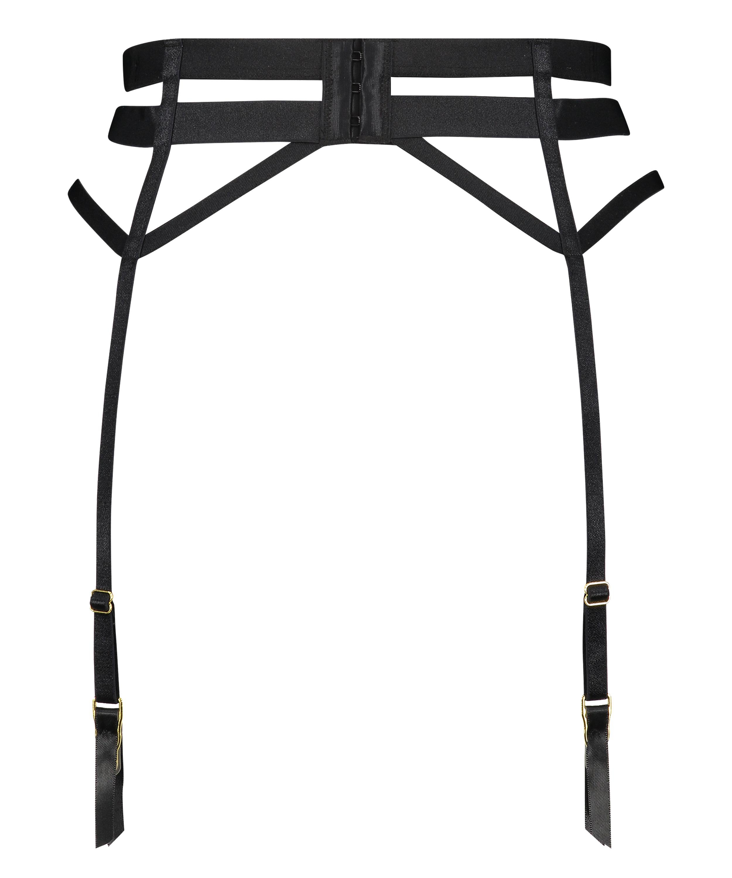 Private Sting Suspenders, Black, main