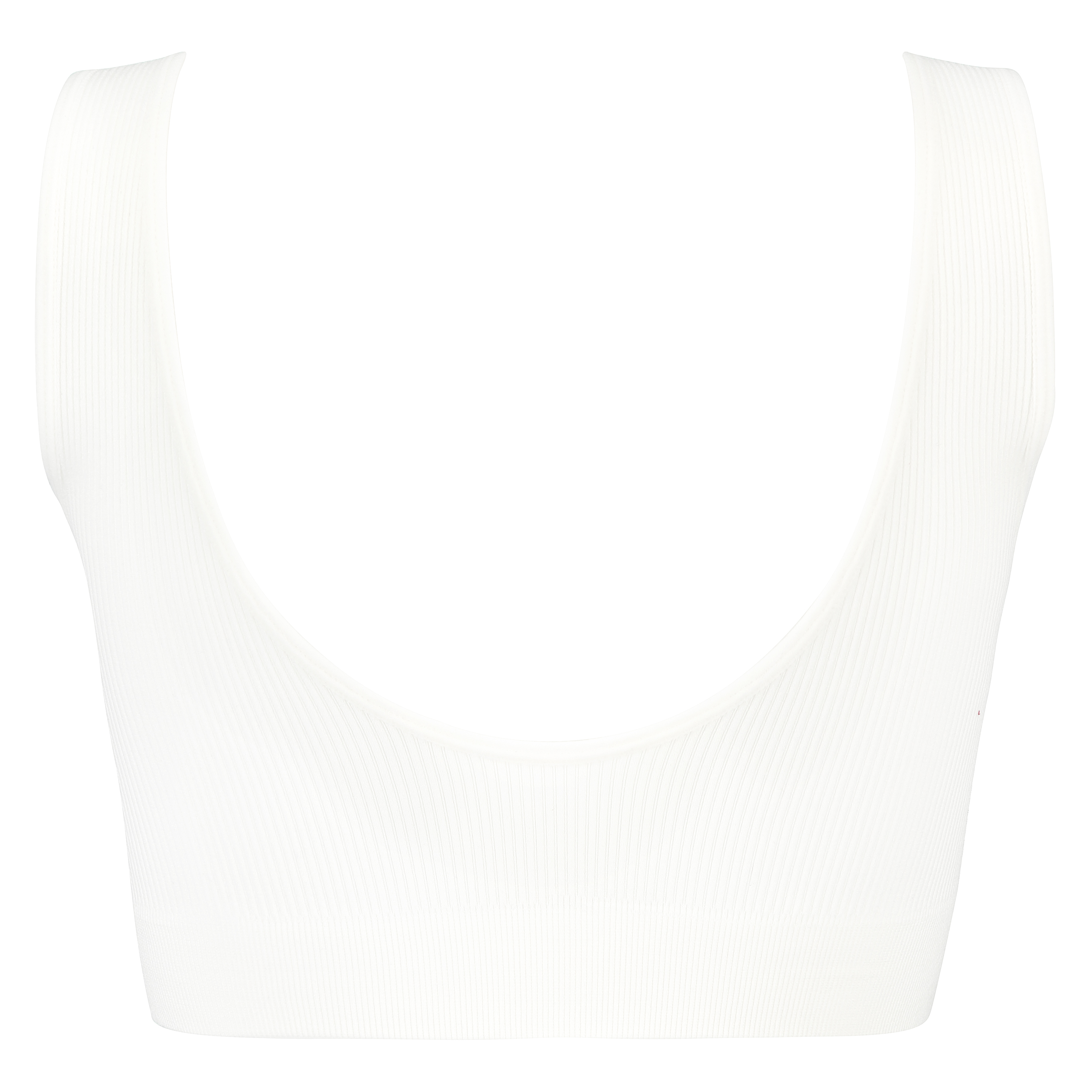 Seamless bralette, White, main