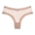 V-shape Mesh Brazilian, Beige