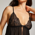 Donna Sparkle Babydoll, Black
