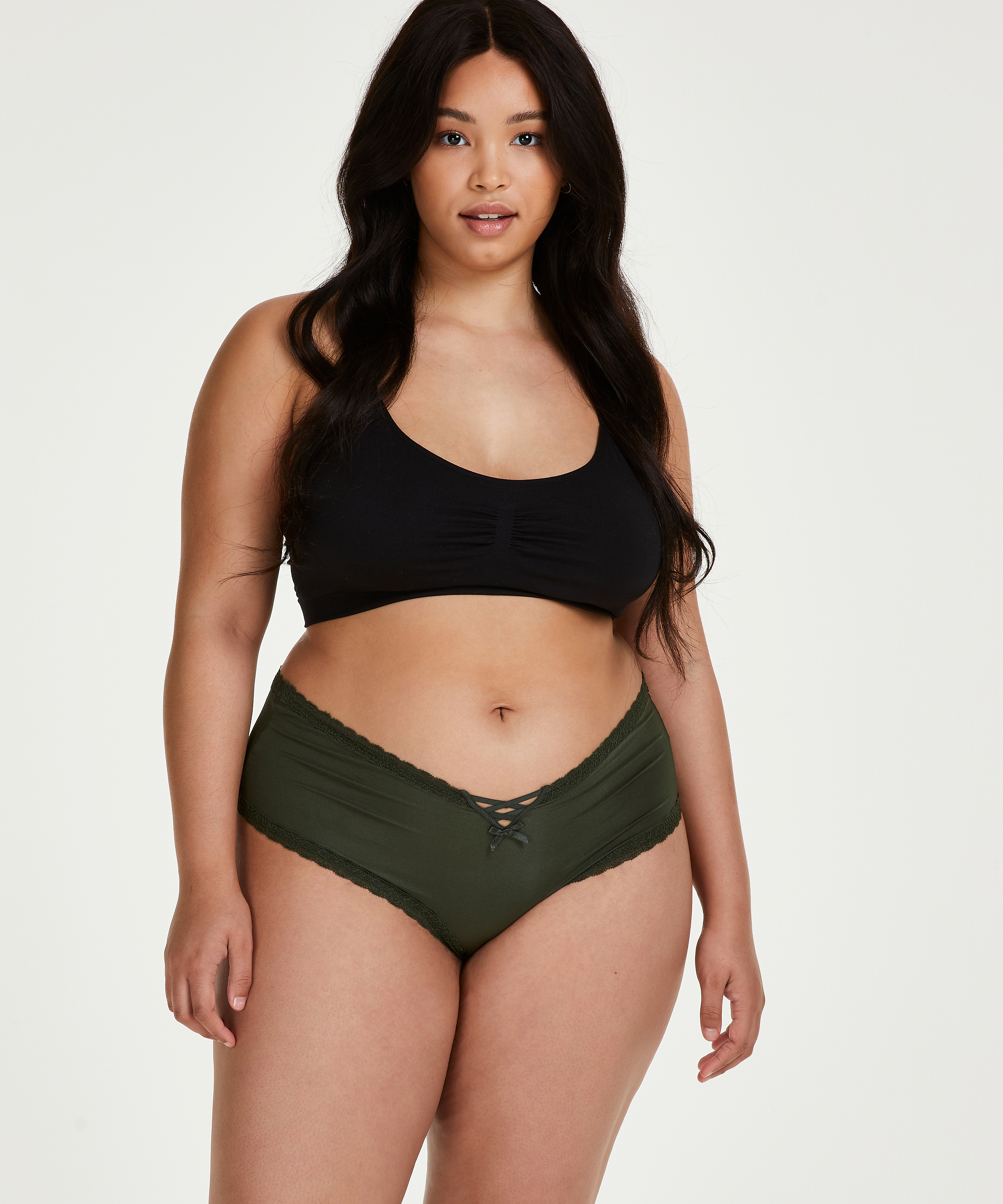 Vixen V-shaped Brazilian Curvy, Green, main