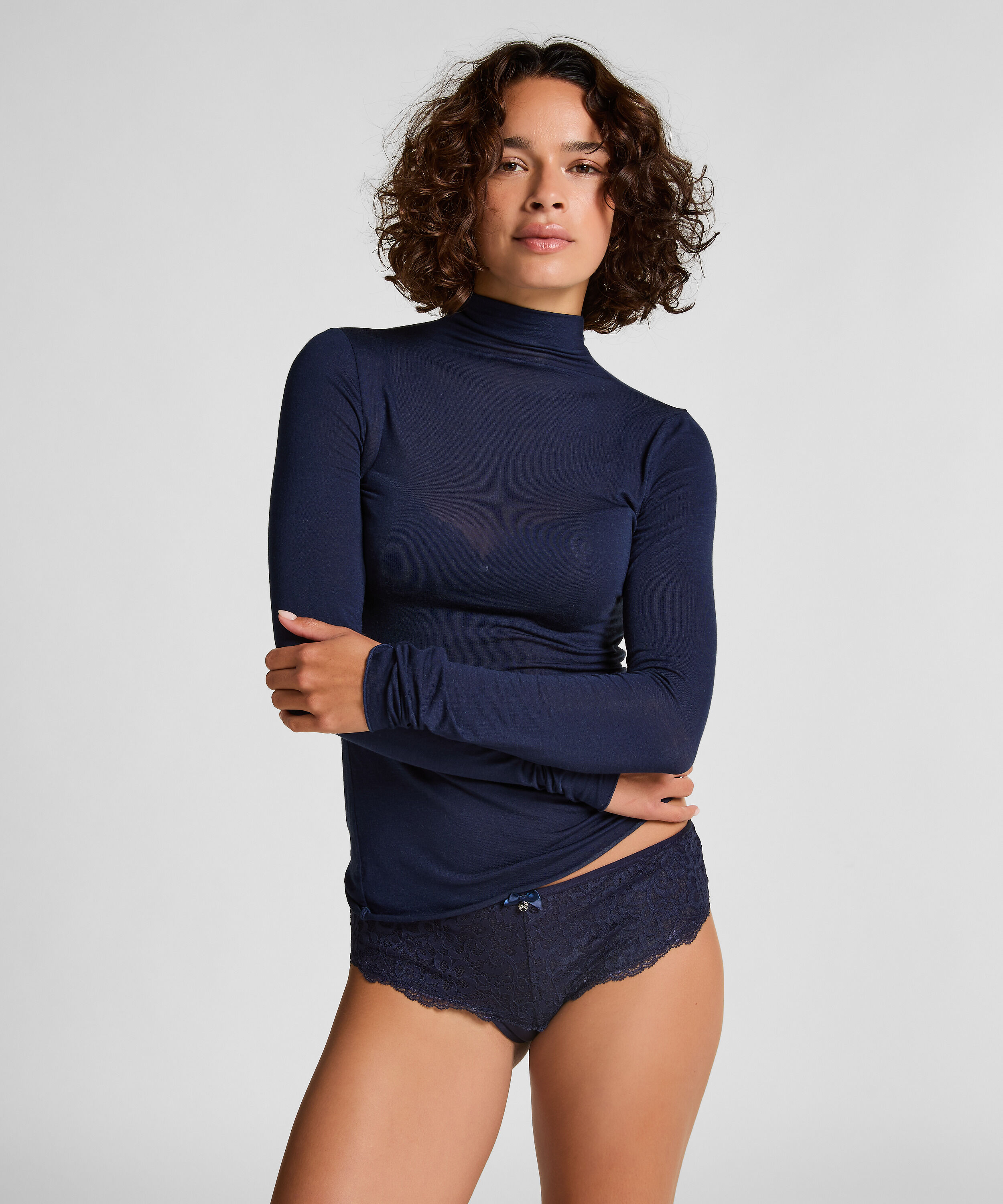 super soft Turtleneck shirt with Cashmere