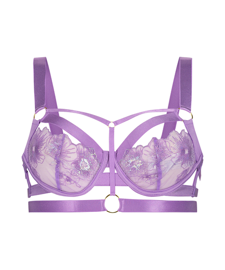 Oxana Non-Padded Underwired Bra, Purple