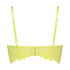 Shiloh Padded Non-wired Longline Bra, Yellow