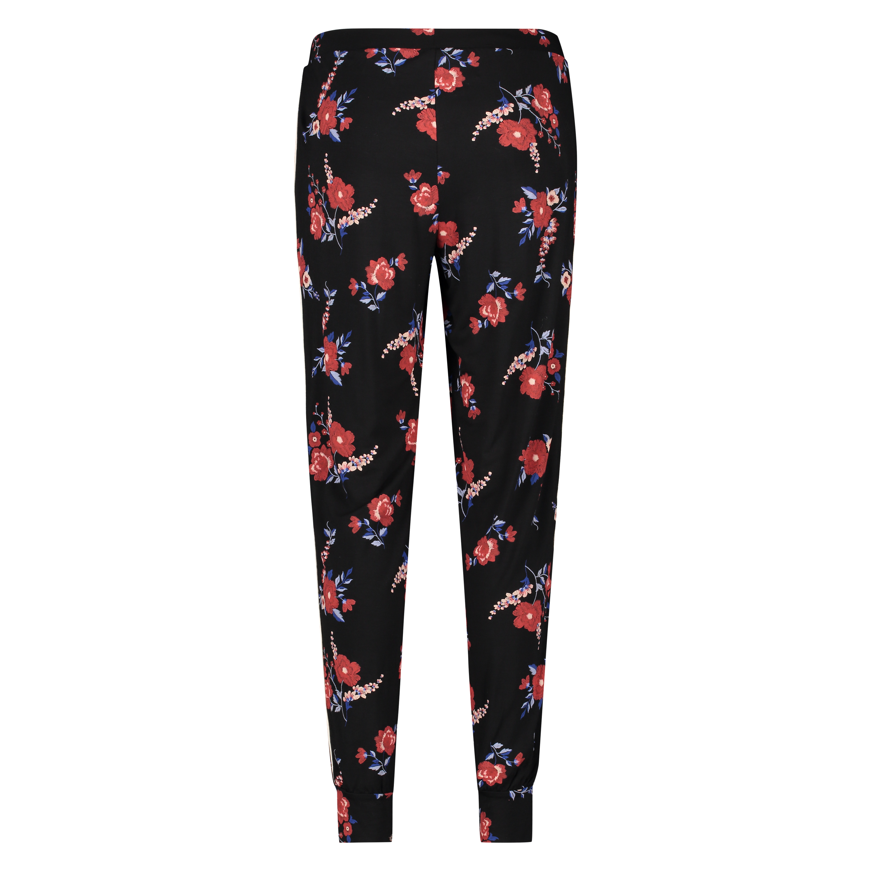 Jersey pyjama pants, Black, main