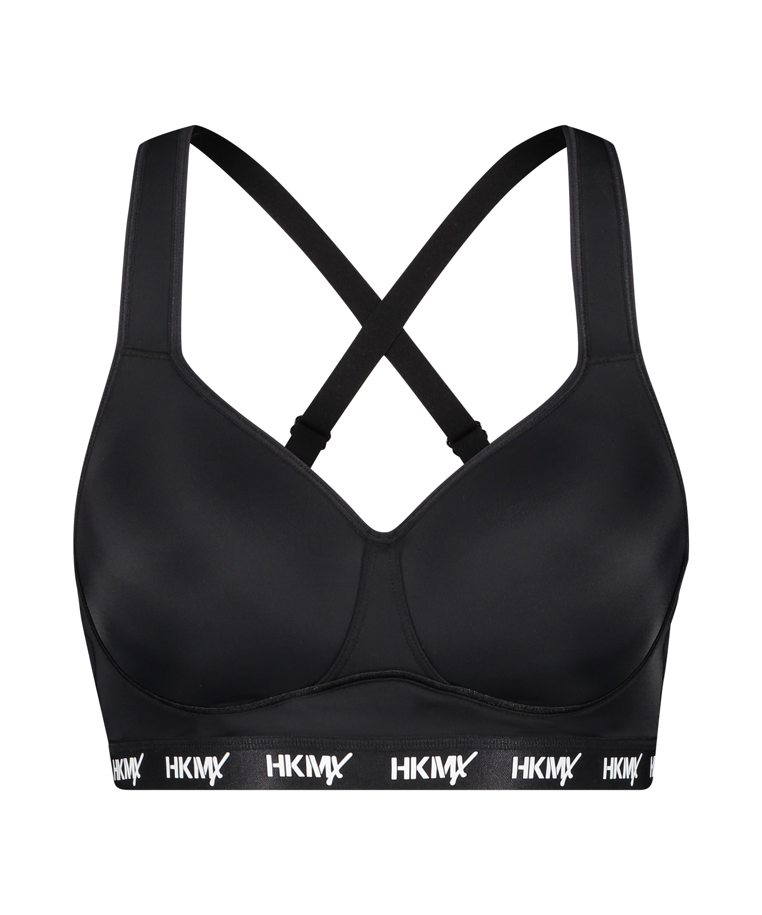 HKMX Sports bra The All Star Level 2, Black, main