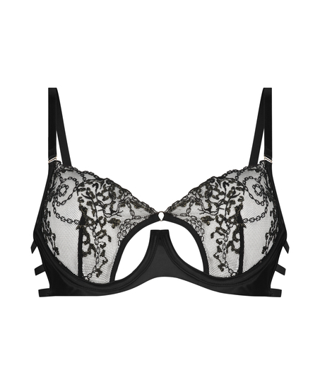 Felicia Non-Padded Underwired Bra, Black