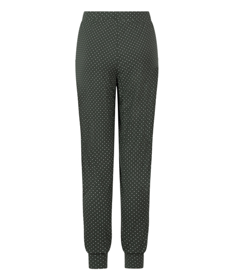 Jersey Pyjama Pants, Green