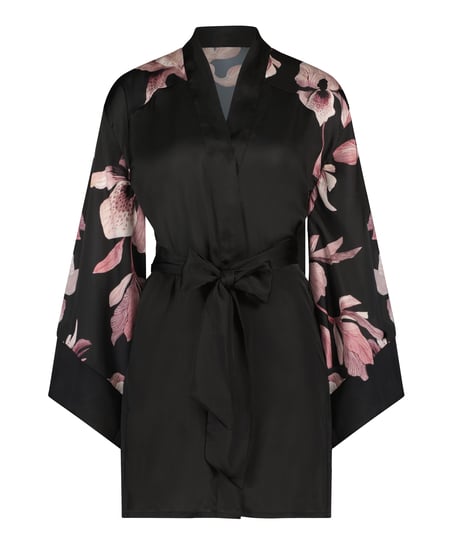 Orchid Kimono, Black