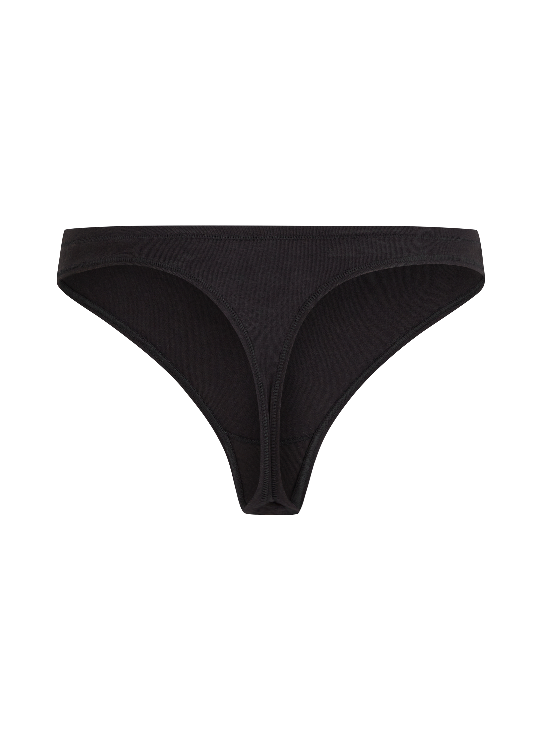 Cotton Kira Thong, Black, main