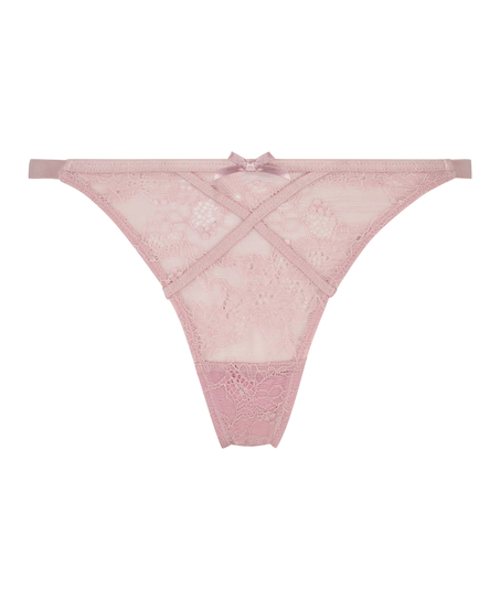 High-cut thong Corby, Purple