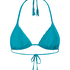 Aqua Triangle Bikini Top, Green