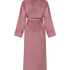 Soft Fleece Bathrobe, Purple