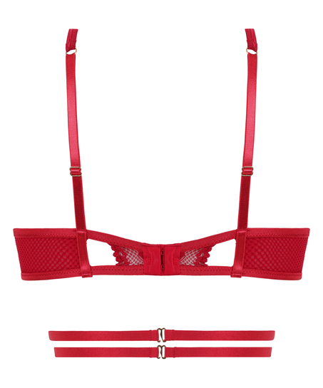 Pleasure Bralette, Red