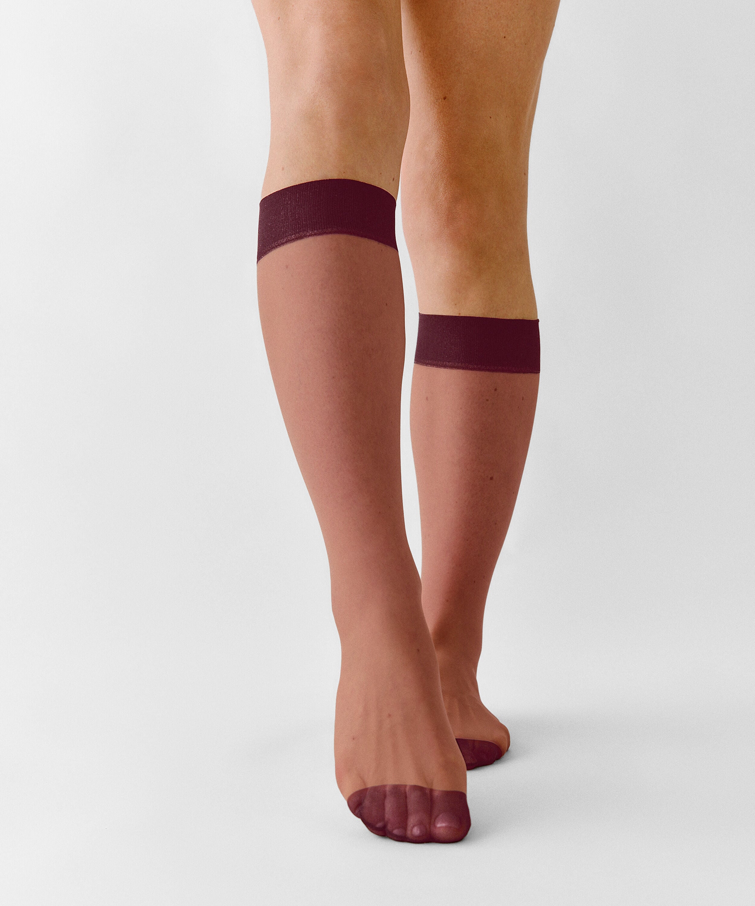 Sheer Socks Back Seam