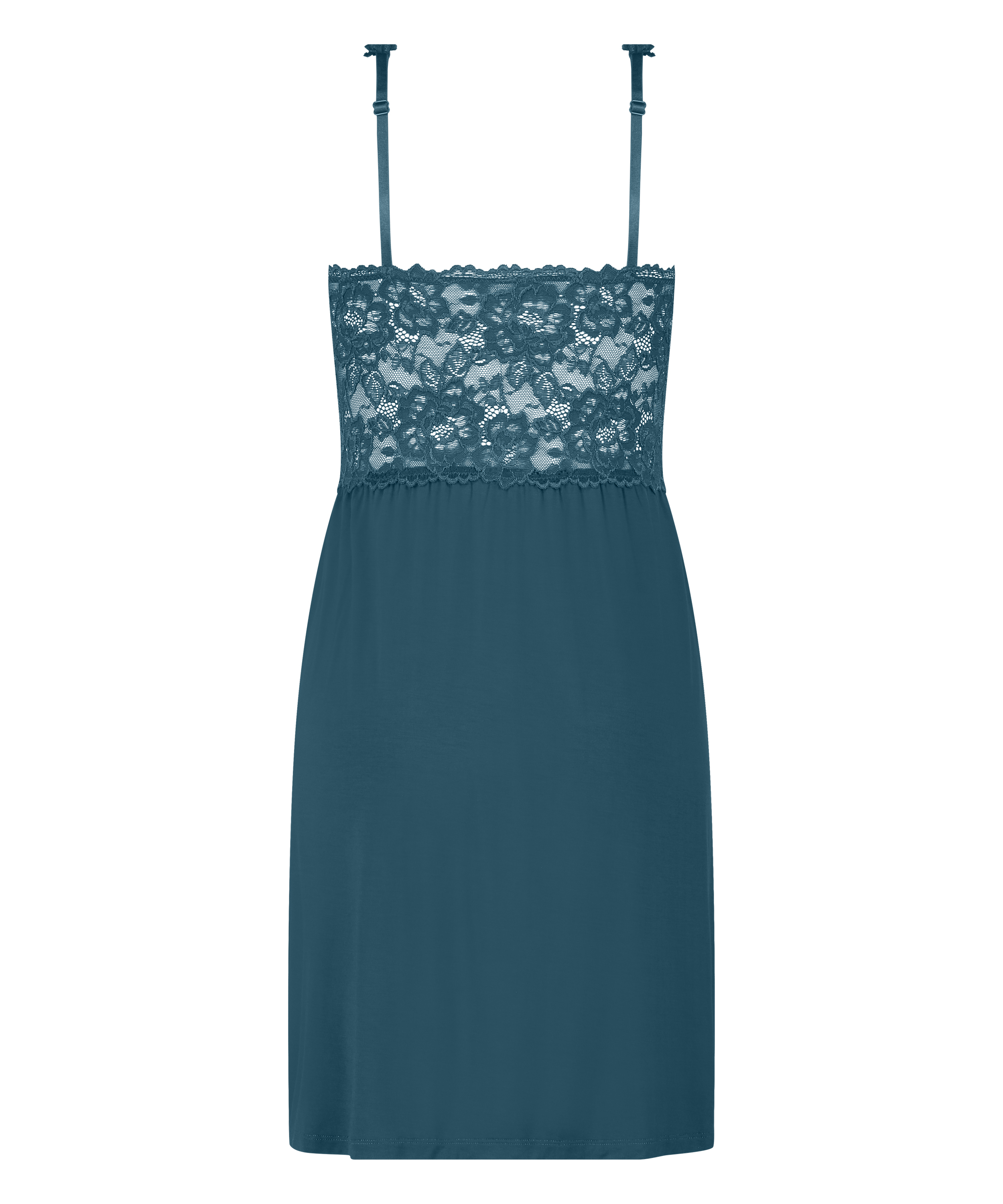 Nora Lace Slip Dress, Blue, main