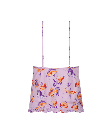 Satin Cami Top, Purple