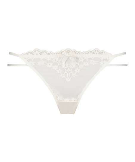 Miley thong, White