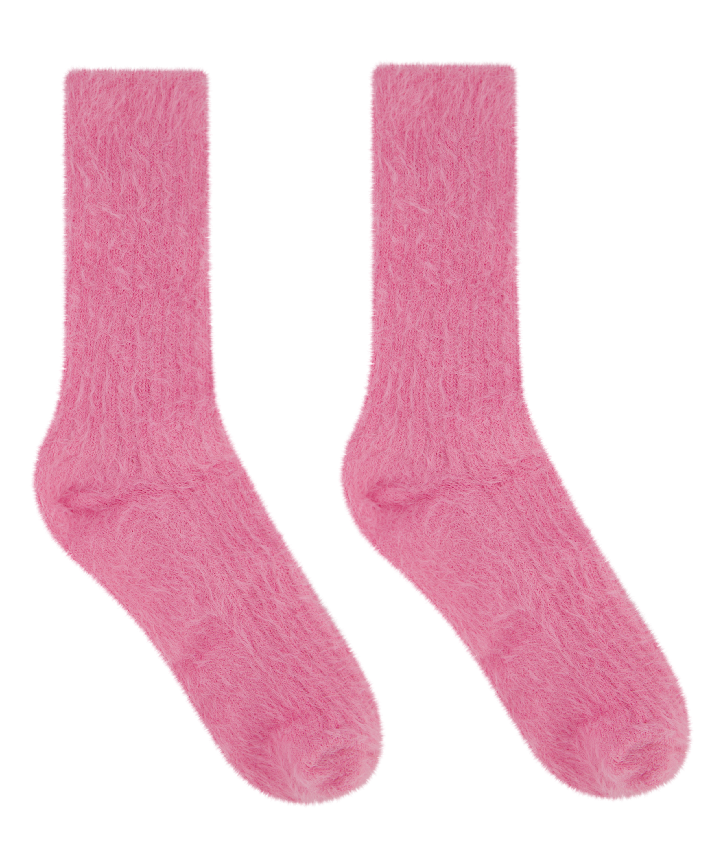 Fluffy Socks, Pink, main
