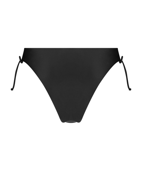 Spicey High Bikini Bottoms, Black
