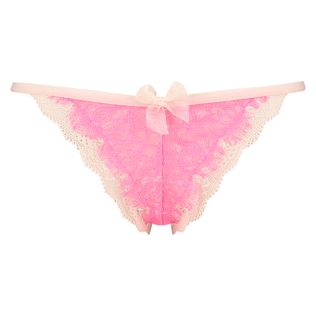 Low tanga briefs Sylvie sparkle, Pink