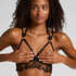 Olivia Open Bralette, Black