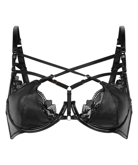 Nadia Non-Padded Underwired Bra, Black