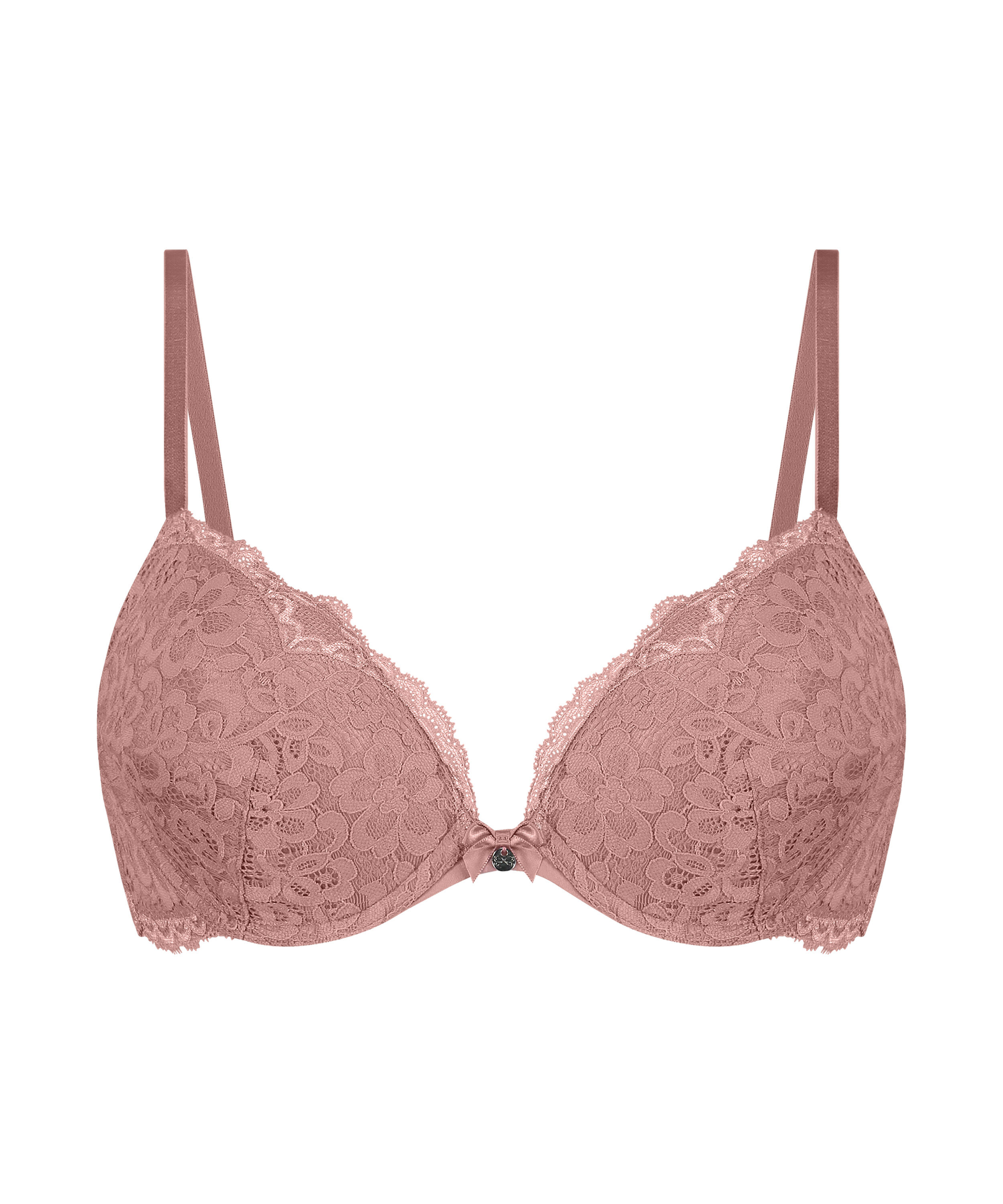 Marine Padded Underwired Push-Up Bra, Pink