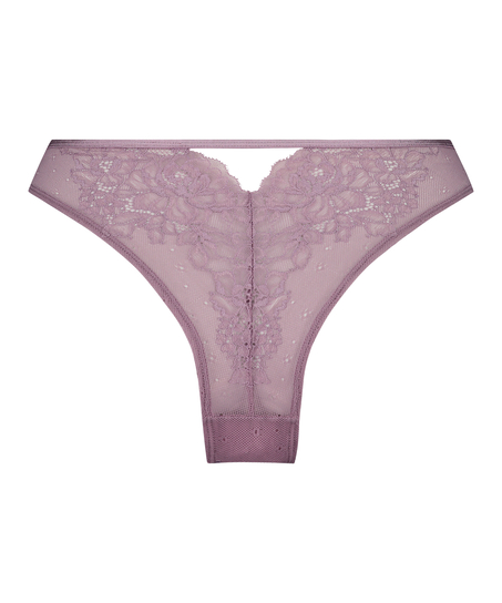 Clara High Leg Brazilian, Purple