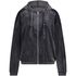 Velvet hoodie jacket, Grey
