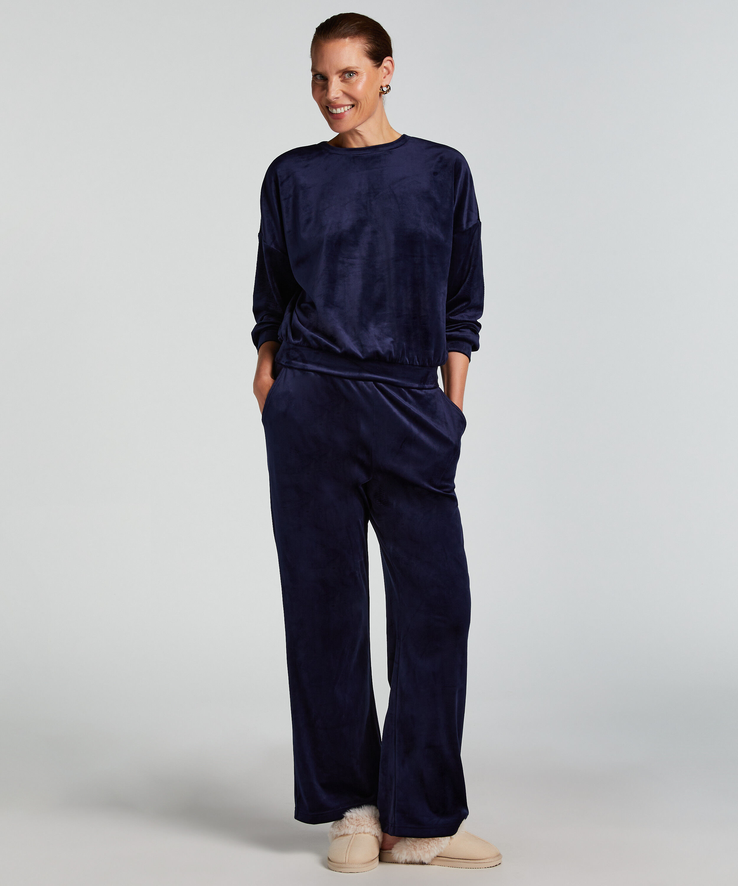 Velours Pyjama Pants