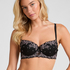 Chloe Padded Underwired Bra, Black