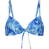 Paraguay Bikini Crop Top, Blue