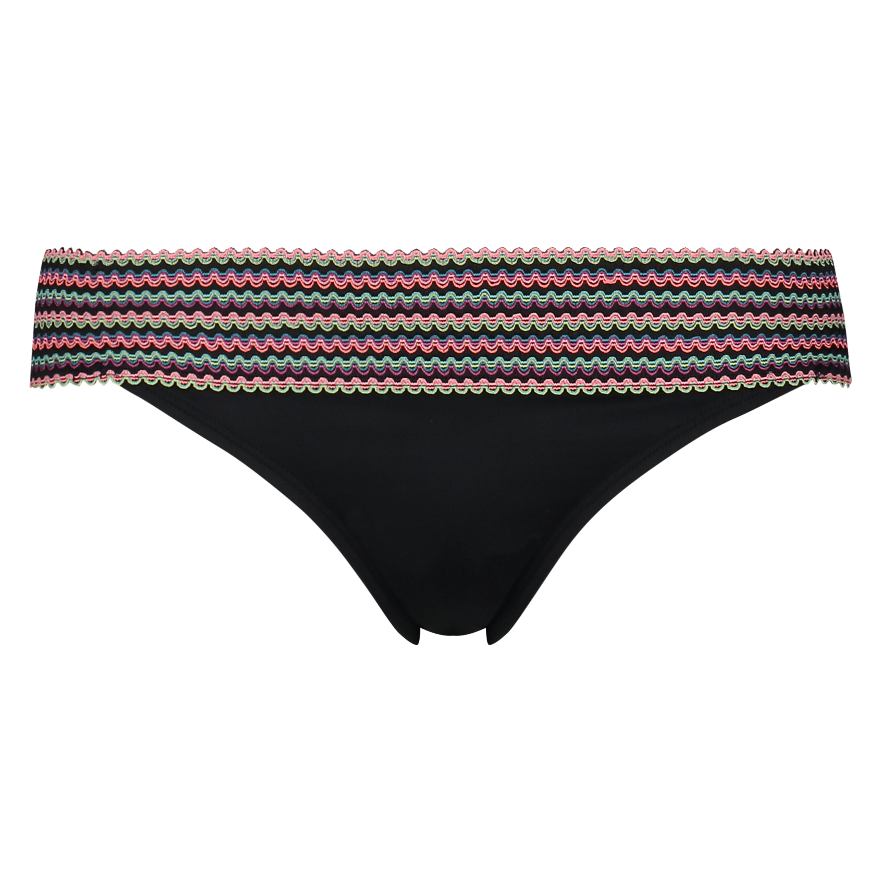 Paradise Brazilian Bikini Bottoms, Black, main
