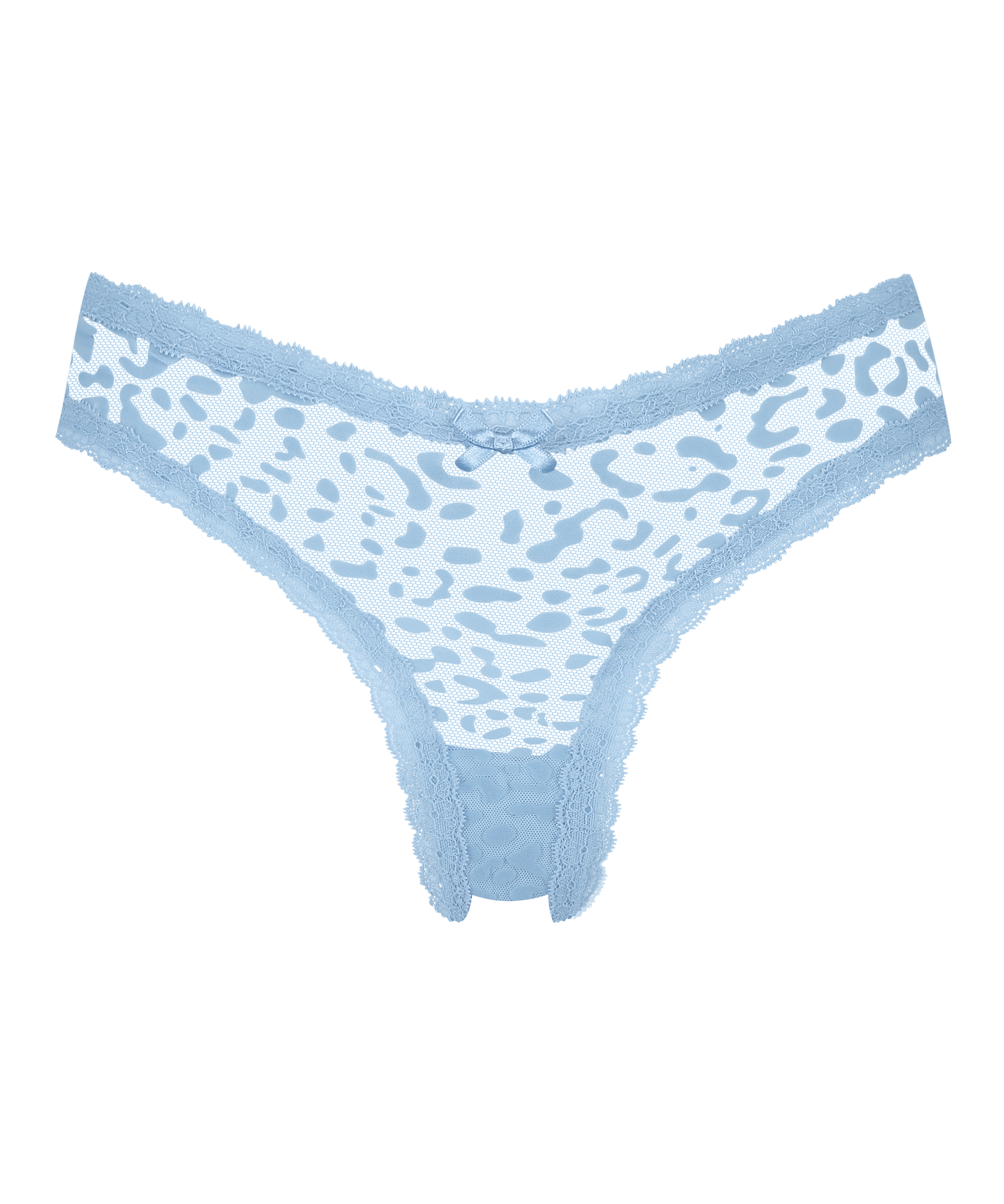 Zena V-shaped Brazilian, Blue, main