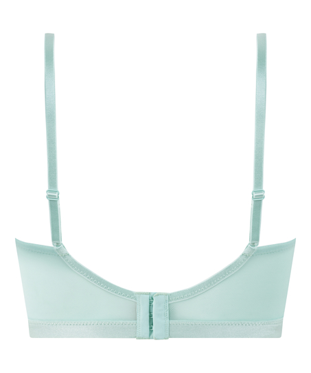 Ashley Padded Underwired Longline Bra, Blue