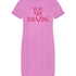 Round Neck Nightshirt, Pink