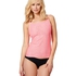 Top with spaghetti straps Tank lace, Pink