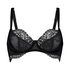 Raine non-padded underwired bra Rebecca Mir, Black