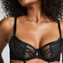 Missy Non-Padded Underwired Bra, Black