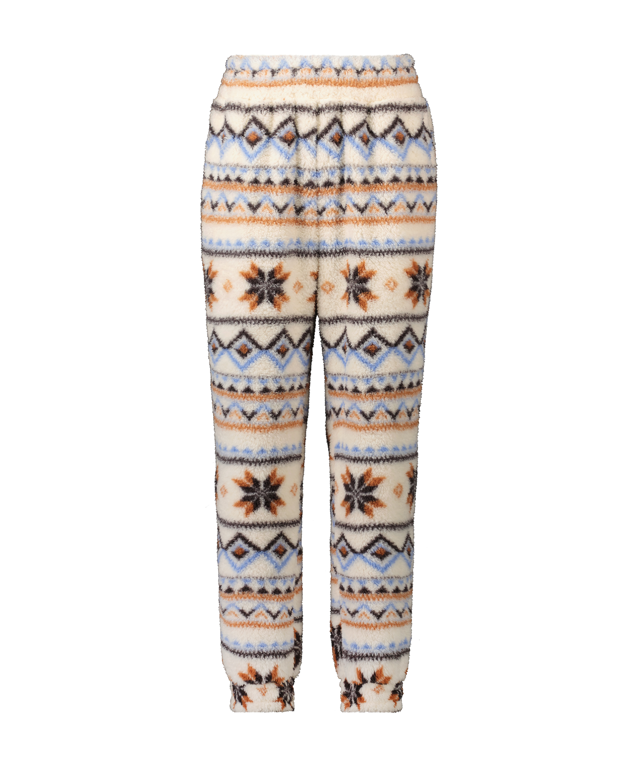 Fleece Joggers, White, main