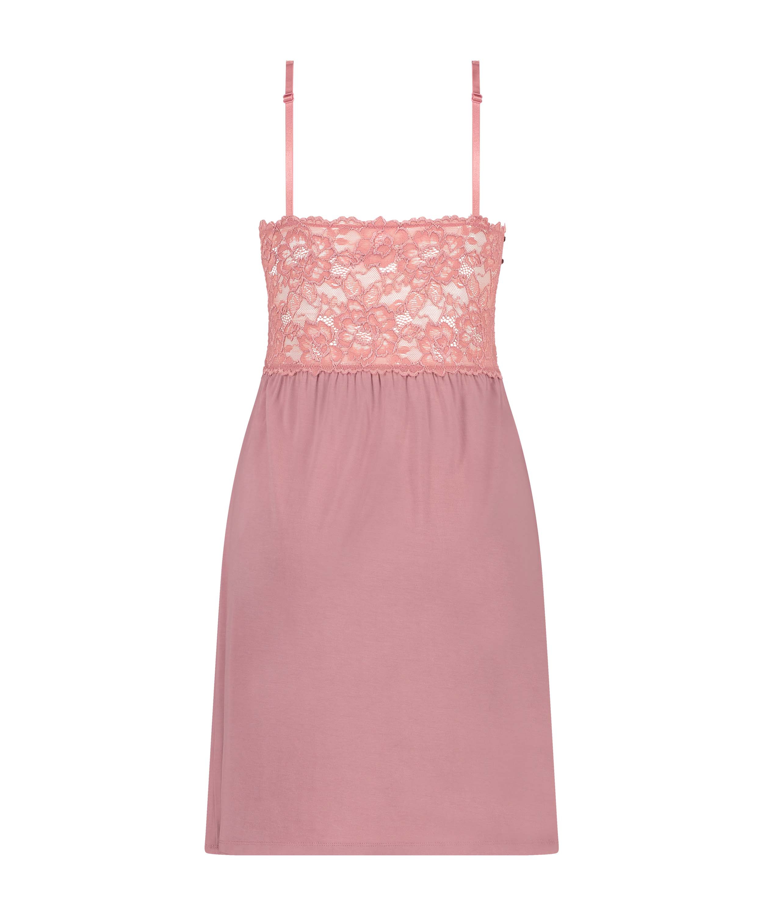 Nora Lace Slip Dress, Pink, main