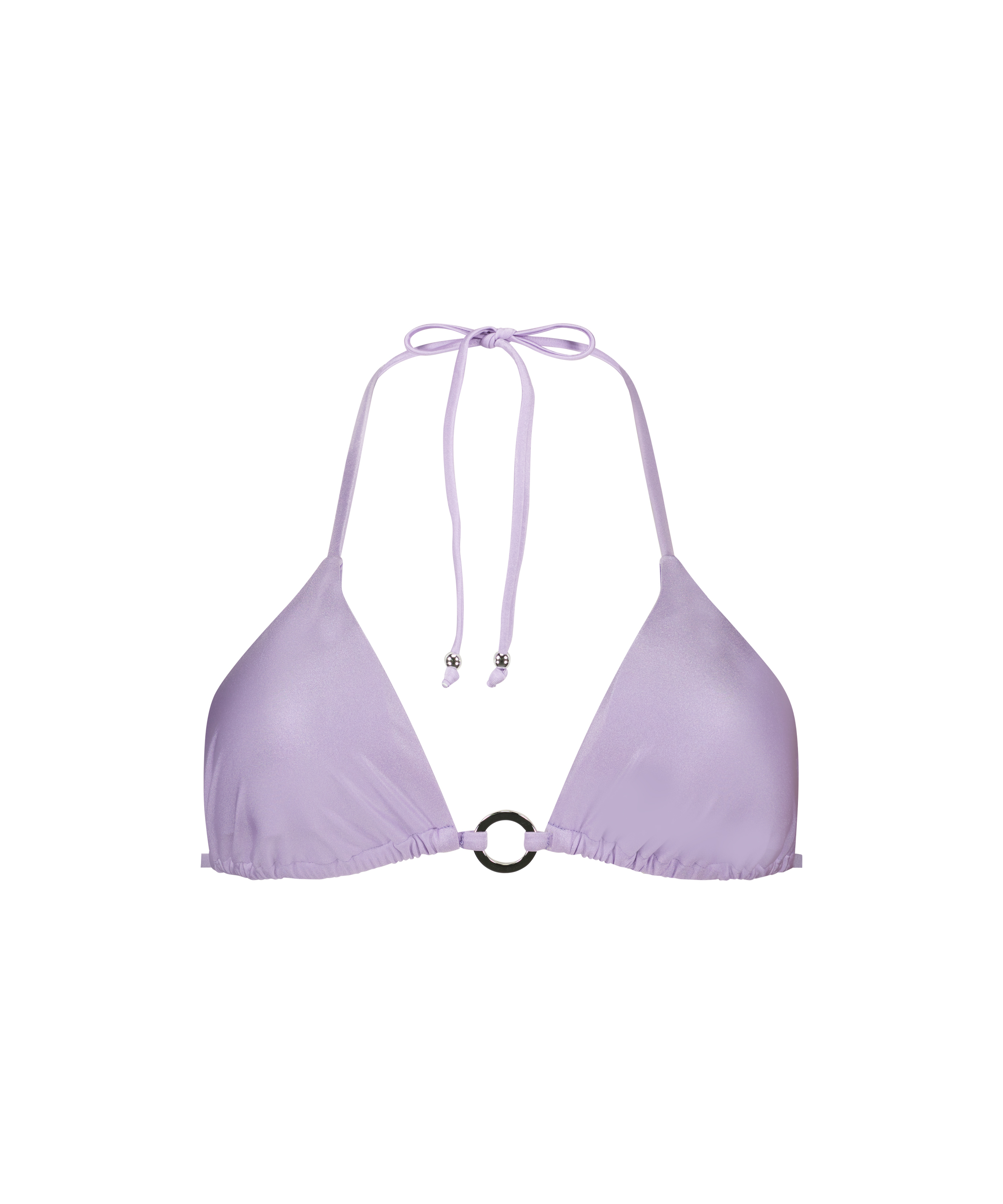 Aruba Triangle Bikini Top, Purple, main