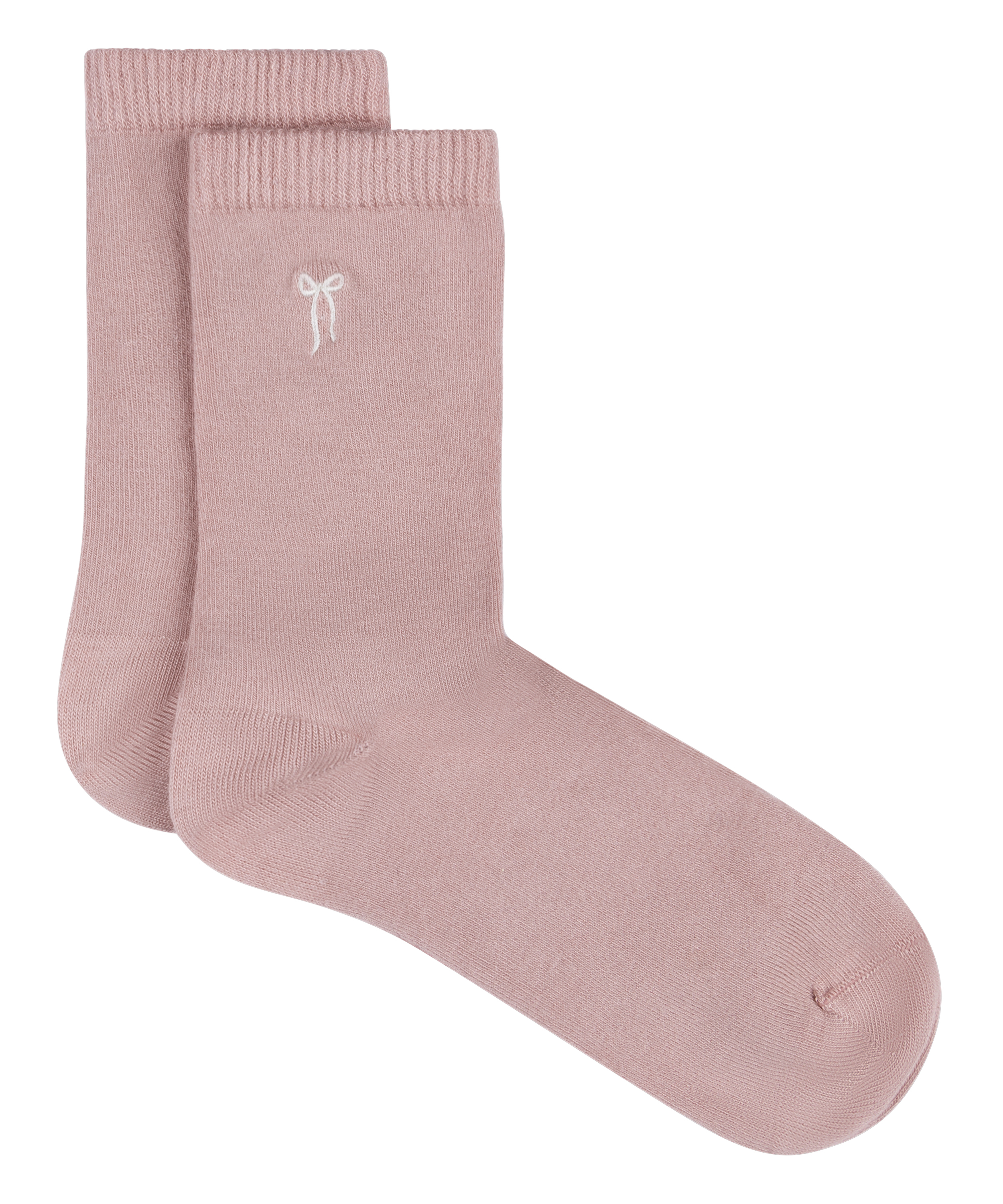 Modal Crew Socks, Pink, main