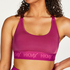 HKMX The Crop Logo Sports Bra Level 1, Pink