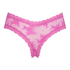 V-shape Mesh Brazilian, Pink