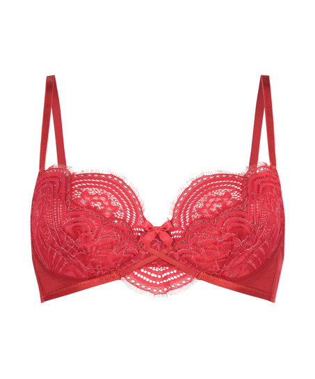 Harriet Non-Padded Underwired Bra, Red