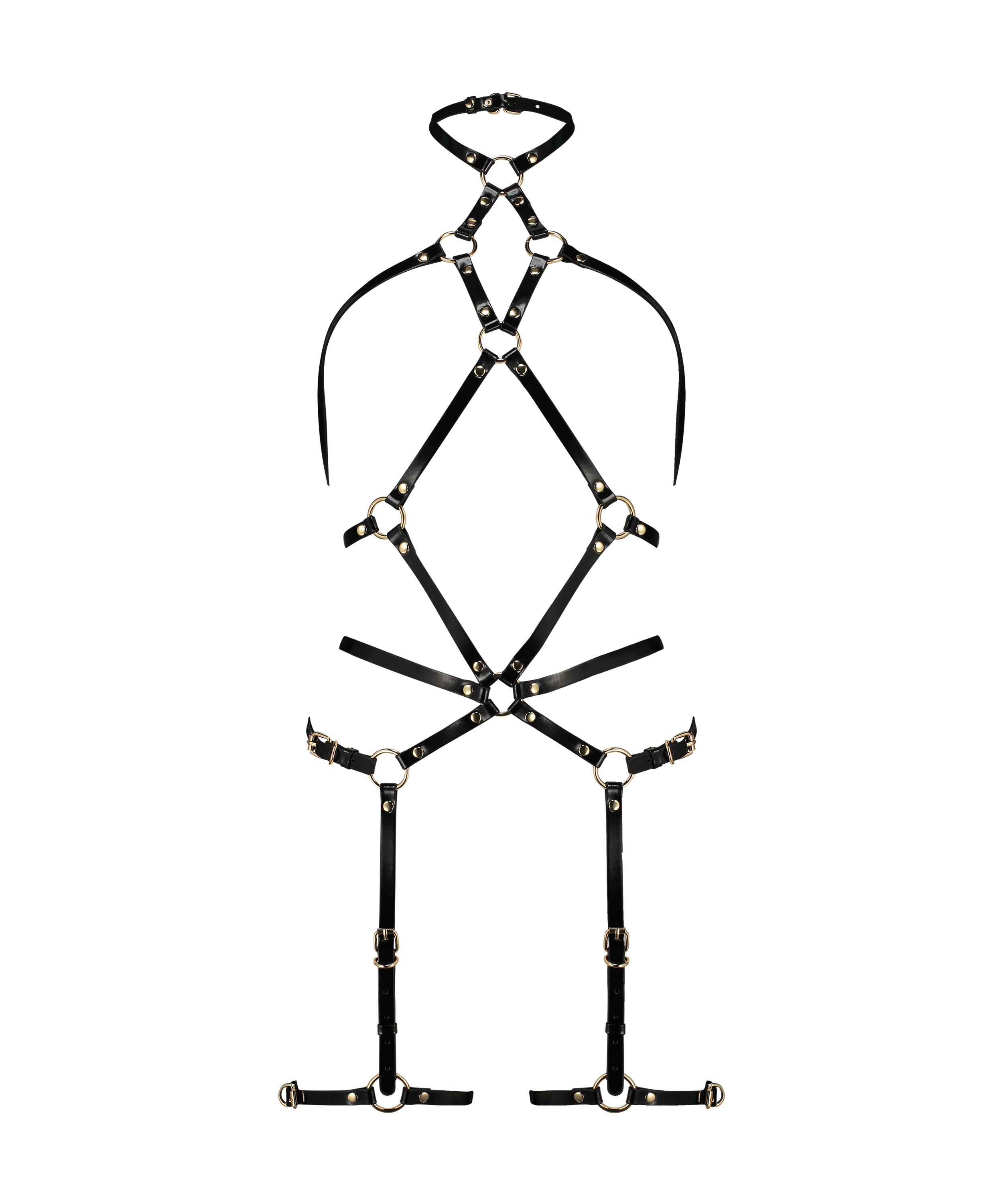 Private Harness, Black, main