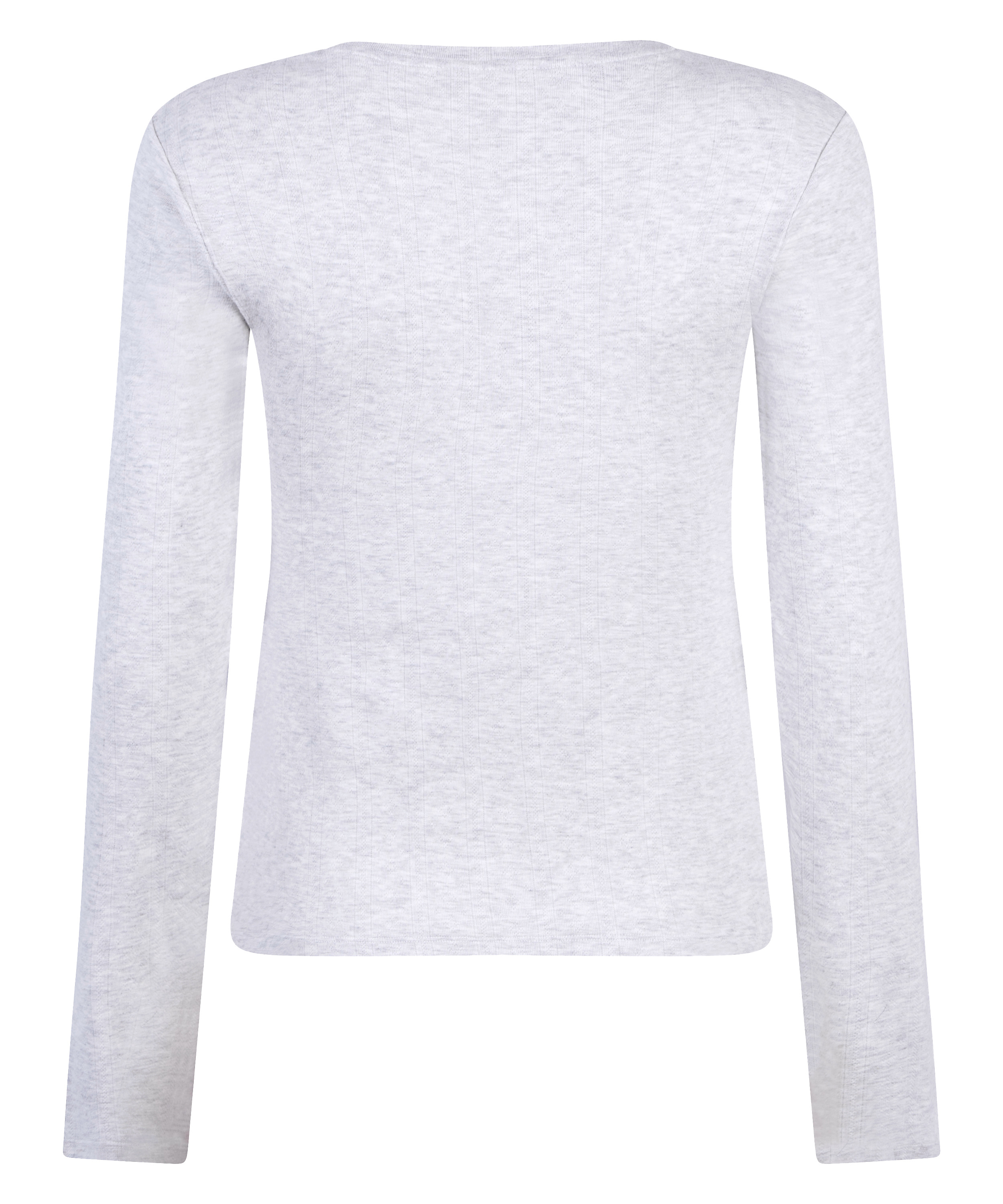 Pyjama top Pointelle, Grey, main